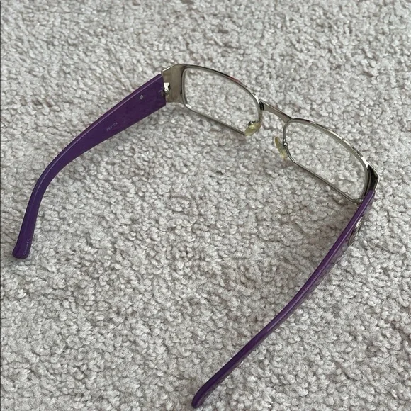 Chic Purple and Gold Women's Glasses - Picture 6 of 7